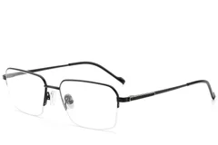 BS2012-1868_Black_Semi-rimless_Titanium_Glasses_corner