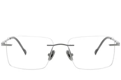 BS2012-1870_Grey_Rectangular_Titanium_Glasses_corner-front