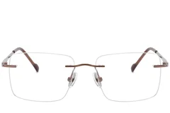 BS2012-1871_Brown_Rectangular_Titanium_Glasses_corner-front