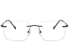 BS2012-1873_Black_Rectangular_Titanium_Glasses_corner-front