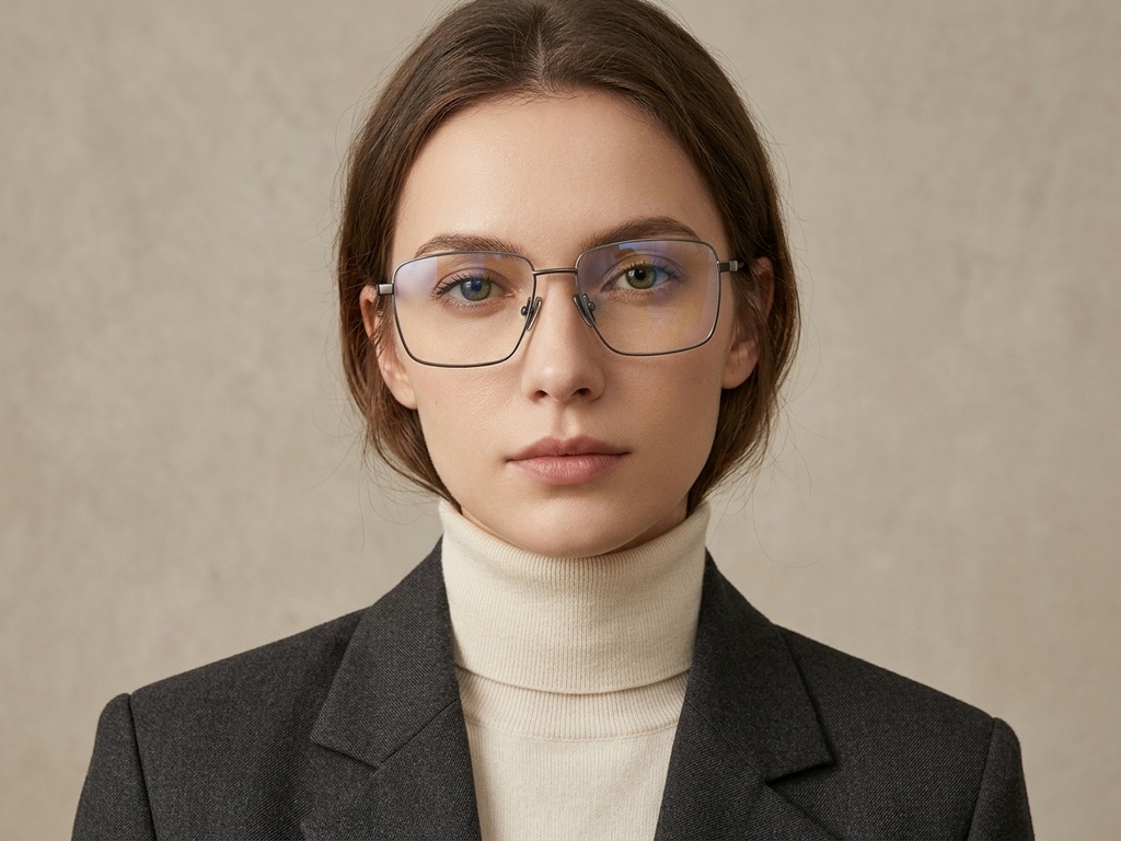 BS2012-1875_Grey_Rectangular_Titanium_Glasses-tryon_female