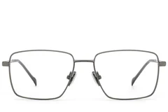 BS2012-1875_Grey_Rectangular_Titanium_Glasses_front