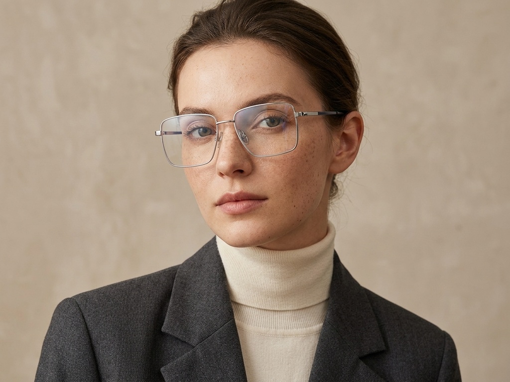 BS2012-1877_Silver_Rectangular_Titanium_Glasses_corner-tryon_female