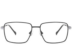 BS2012-1878_Black_Rectangular_Titanium_Glasses_corner-front
