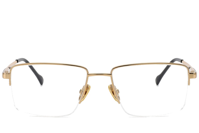 BS2012-1879_Golden_Semi-rimless_Titanium_Glasses_corner-front