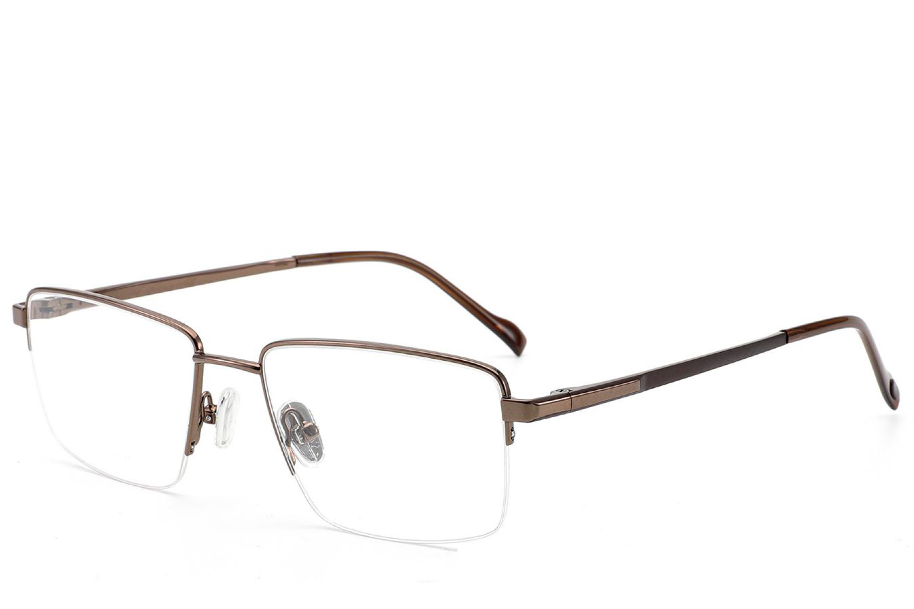 BS2012-1881_Brown_Semi-rimless_Titanium_Glasses_corner