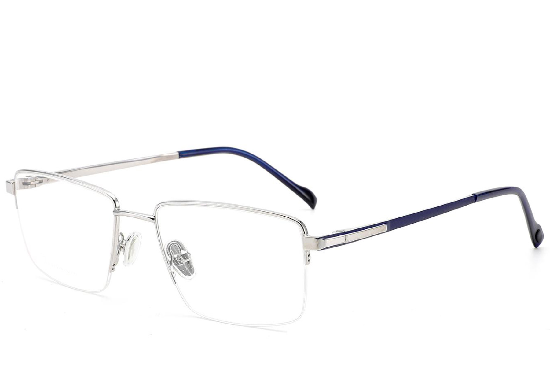 BS2012-1882_Silver_Semi-rimless_Titanium_Glasses_corner
