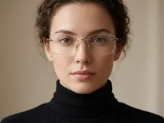 BS2012-1884_Golden_Invisible_Titanium_Glasses-tryon_female