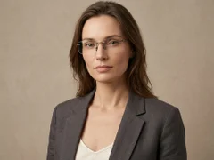 BS2012-1885_Grey_Invisible_Titanium_Glasses_corner-tryon_female