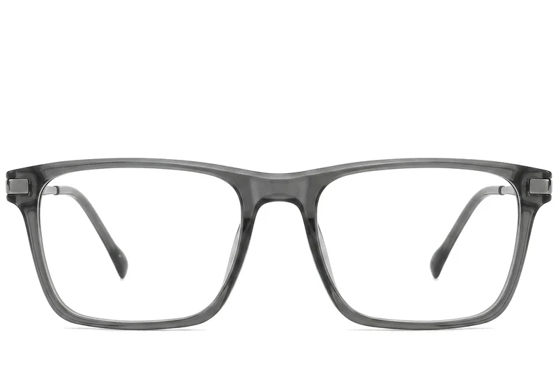 Lens Rectangular Green Green Titanium Rectangular Glasses #BS2012-1891 - BLACKSHEEP