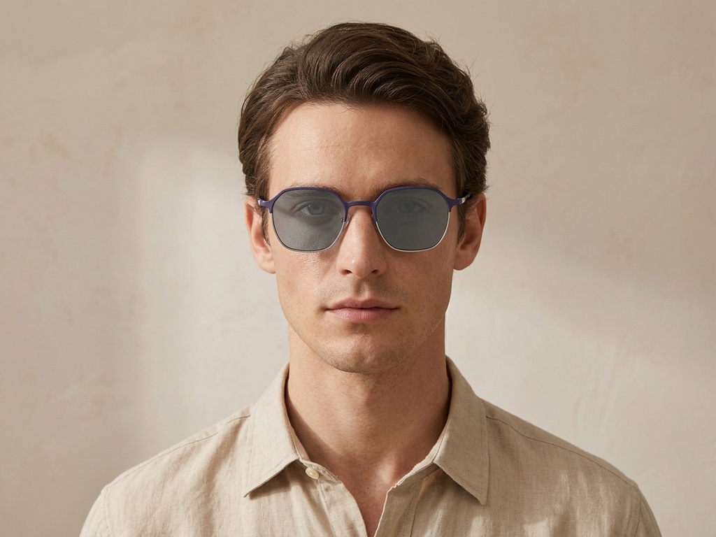 BS2012-1903_Silver_Rectangular_Metal_Sunglasses_corner-tryon_male