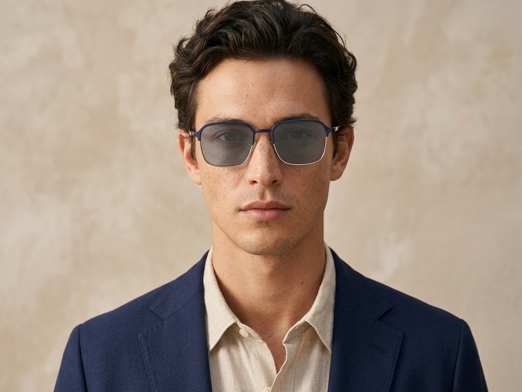 BS2012-1908_Silver_Rectangular_Metal_Sunglasses_corner-tryon_male
