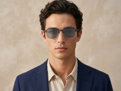 BS2012-1908_Silver_Rectangular_Metal_Sunglasses_corner-tryon_male