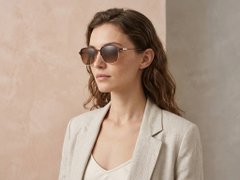 BS2012-1909_Brown_Rectangular_Metal_Sunglasses_corner-tryon_female
