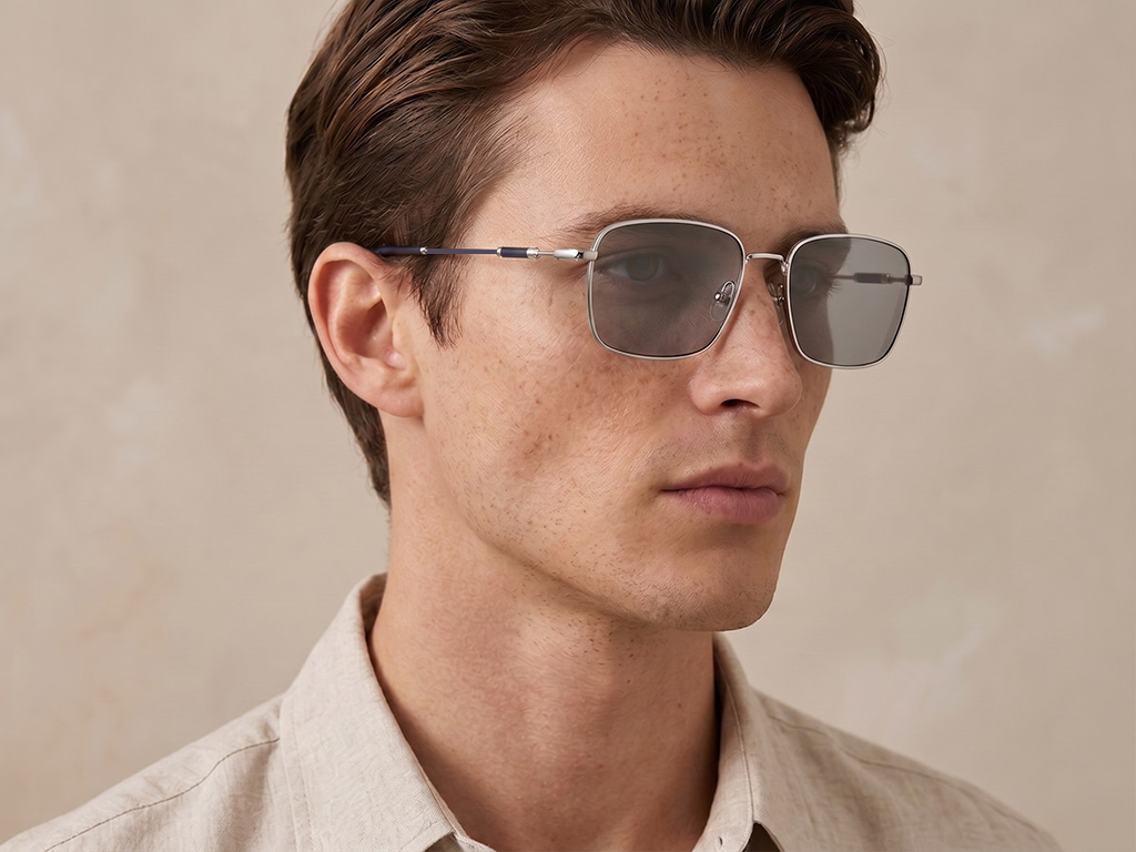 BS2012-1913_Silver_Rectangular_Metal_Sunglasses_corner-tryon_male