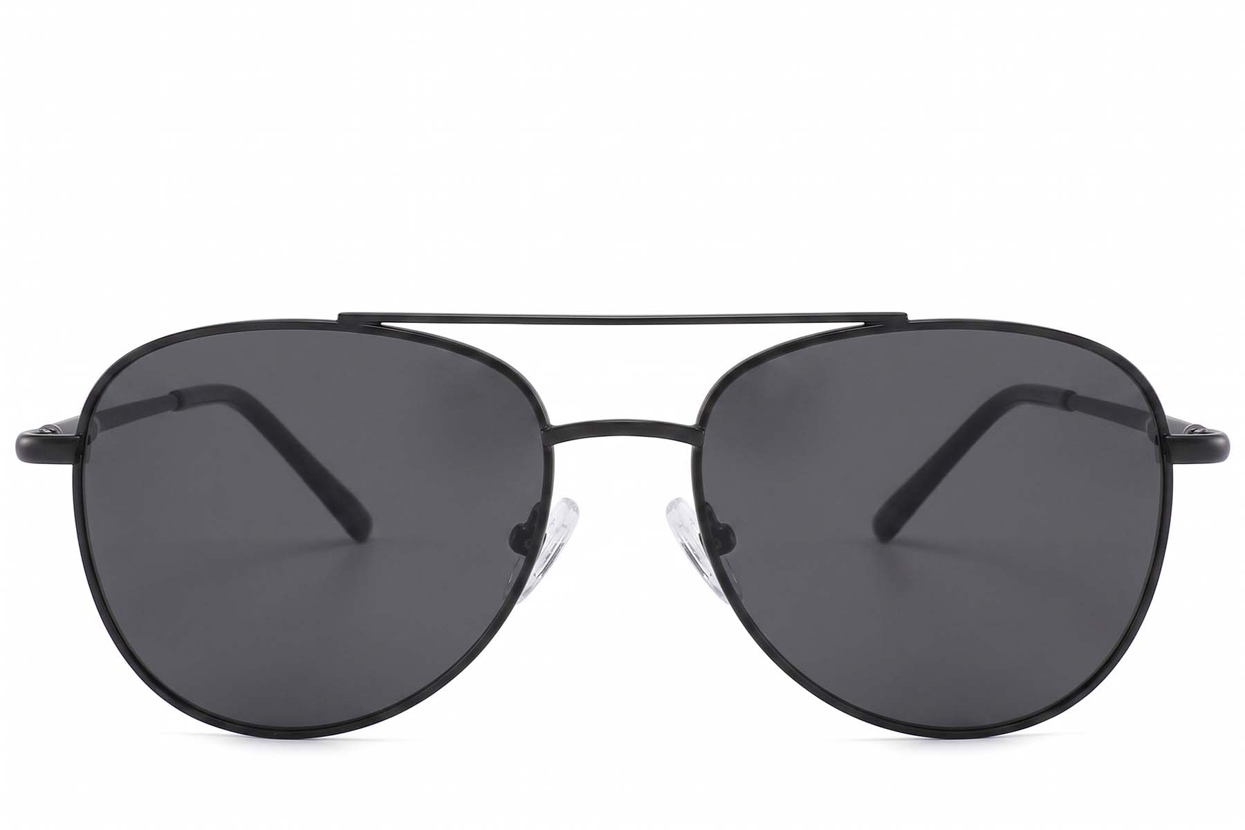 BS2012-1915_Black_Aviator_Metal_Sunglasses_corner-front