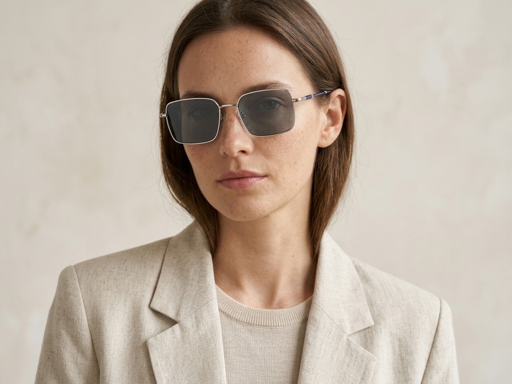 BS2012-1923_Silver_Rectangular_Metal_Sunglasses_corner-tryon_female