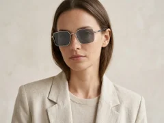 BS2012-1923_Silver_Rectangular_Metal_Sunglasses_corner-tryon_female