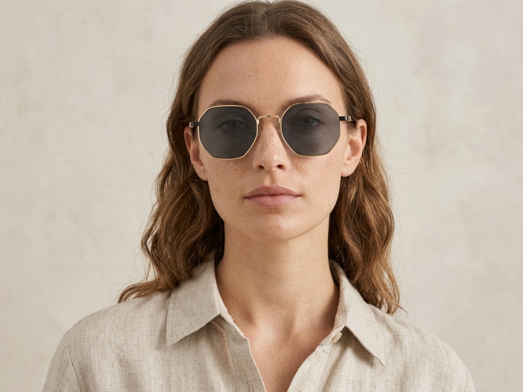 BS2012-1927_Golden_Geometric_Metal_Sunglasses_corner-tryon_female