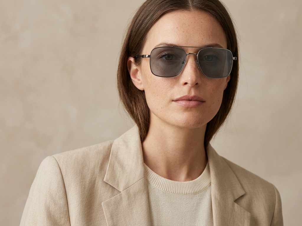 BS2012-1931_Grey_Aviator_Metal_Sunglasses_corner-tryon_female