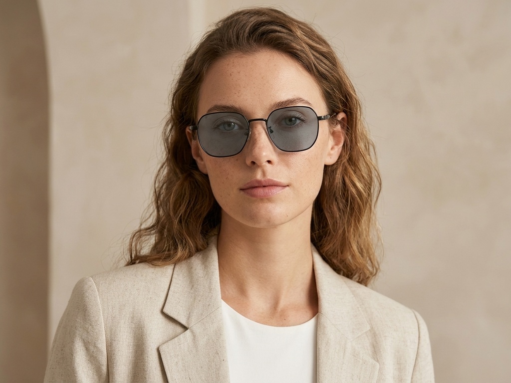 BS2012-1935_Black_Rectangular_Metal_Sunglasses_corner-tryon_female