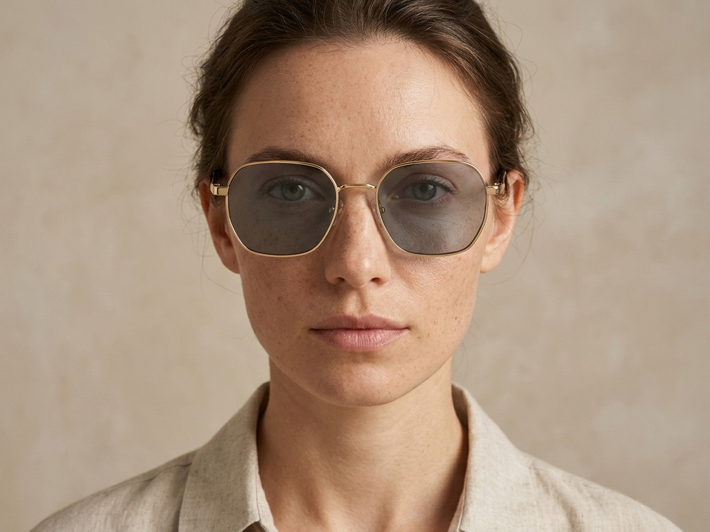 BS2012-1937_Golden_Rectangular_Metal_Sunglasses_corner-tryon_female