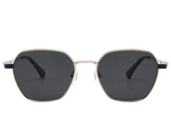 BS2012-1938_Silver_Rectangular_Metal_Sunglasses_front
