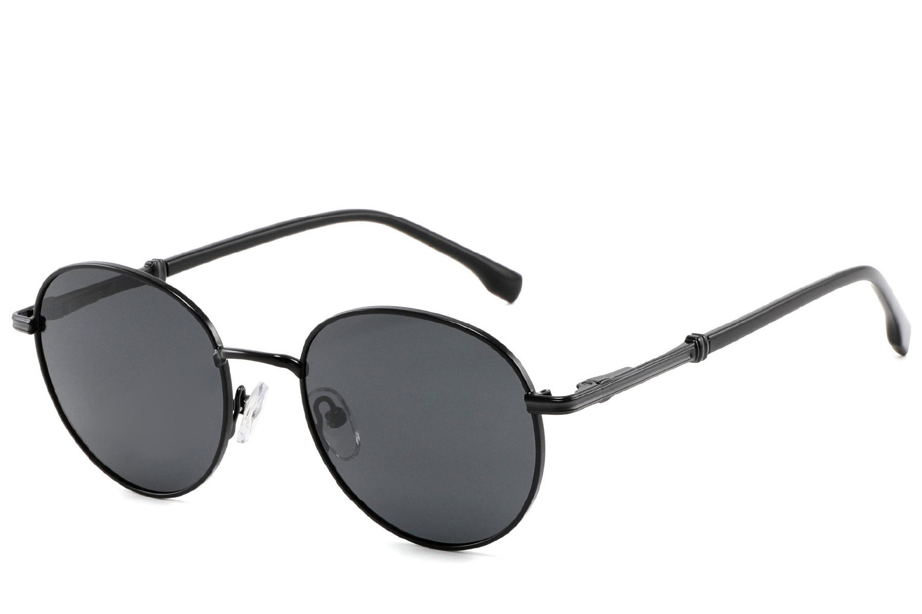 BS2012-1945_Black_Oval_Metal_Sunglasses_corner