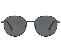 BS2012-1946_Black_Oval_Metal_Sunglasses_front