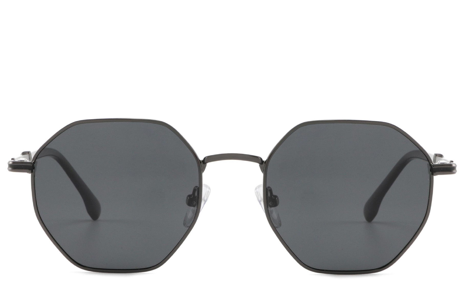 BS2012-1952_Grey_Geometric_Metal_Sunglasses_front