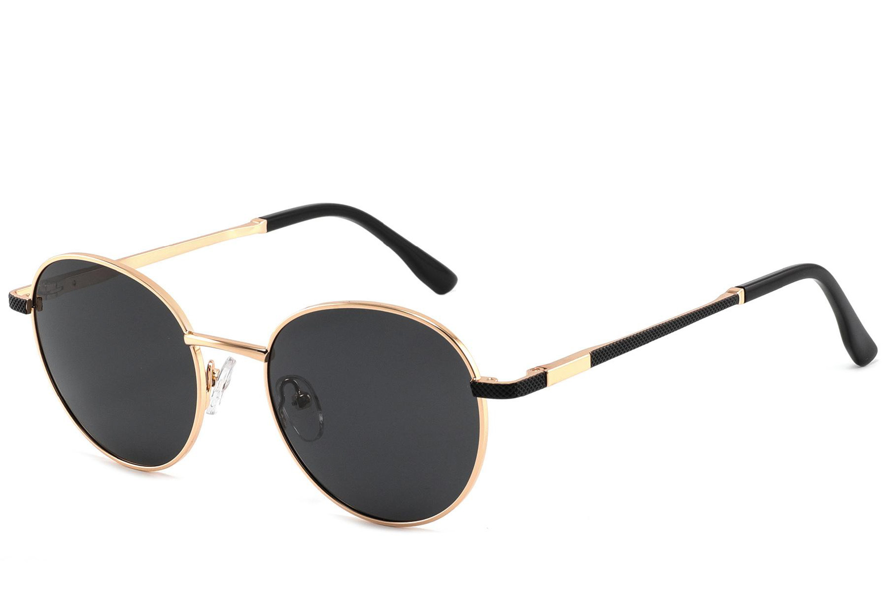 BS2012-1962_Golden_Oval_Metal_Sunglasses_corner