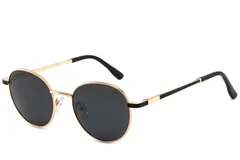BS2012-1962_Golden_Oval_Metal_Sunglasses_corner