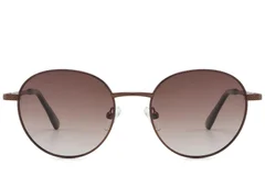 BS2012-1964_Brown_Oval_Metal_Sunglasses_front