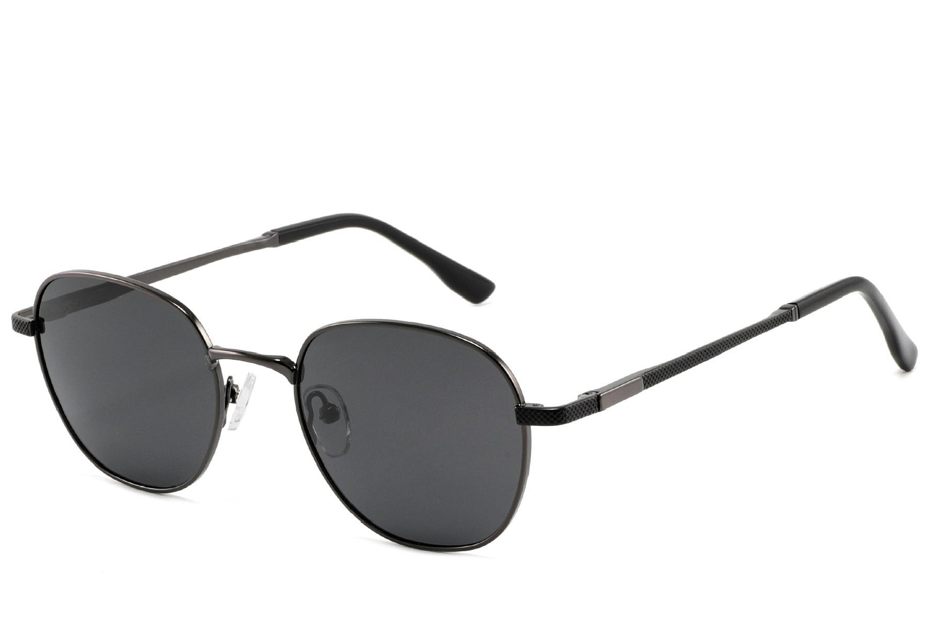 BS2012-1966_Grey_Oval_Metal_Sunglasses_corner