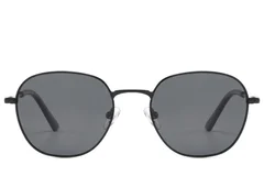 BS2012-1980_Black_Oval_Metal_Sunglasses_front