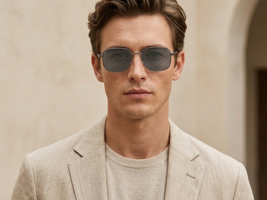 BS2012-1986_Grey_Rectangular_Metal_Sunglasses_corner-tryon_male