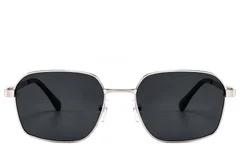 BS2012-1988_Silver_Rectangular_Metal_Sunglasses_front