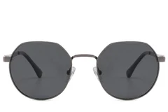 BS2012-1991_Grey_Oval_Metal_Sunglasses_front
