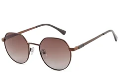 BS2012-1994_Brown_Oval_Metal_Sunglasses_corner