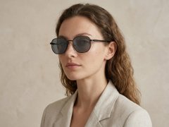 BS2012-1995_Black_Rectangular_Metal_Sunglasses_corner-tryon_female