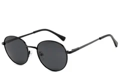 BS2012-2005_Black_Oval_Metal_Sunglasses_corner