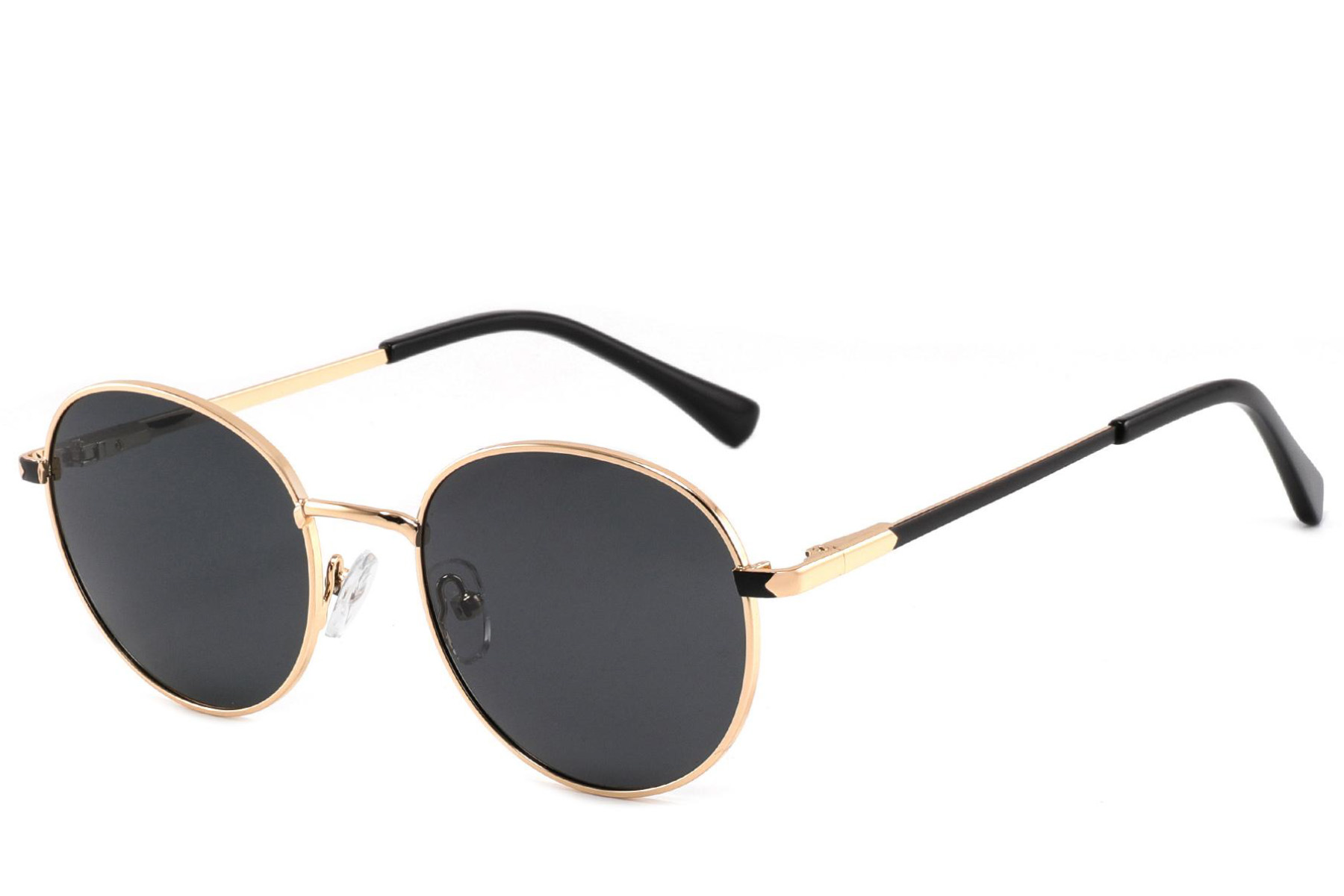 BS2012-2007_Golden_Oval_Metal_Sunglasses_corner