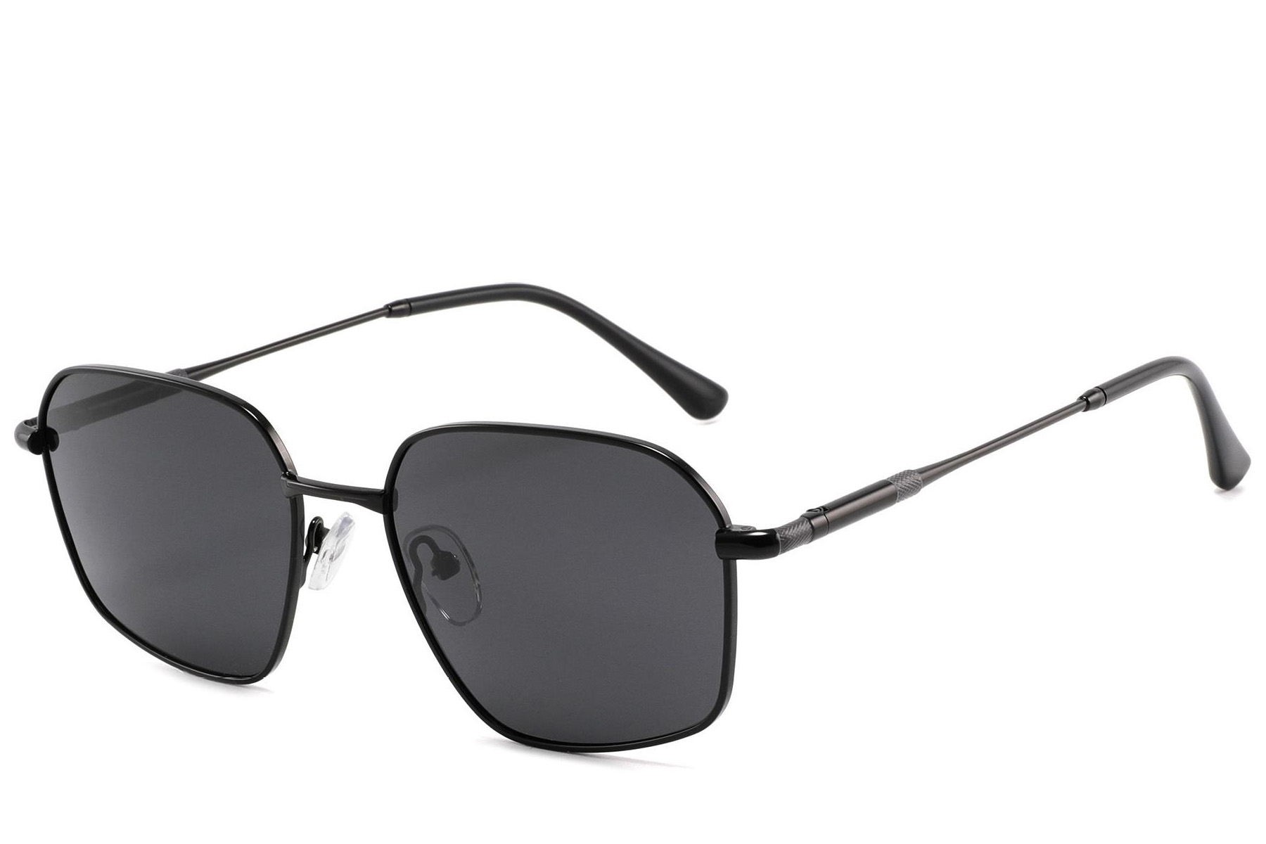 BS2012-2015_Black_Rectangular_Metal_Sunglasses_corner