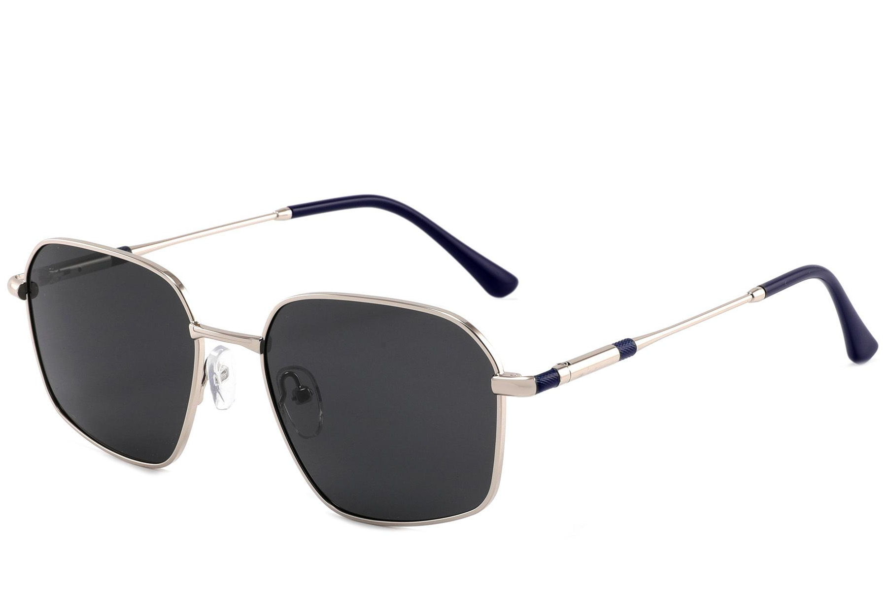 BS2012-2018_Silver_Rectangular_Metal_Sunglasses_corner