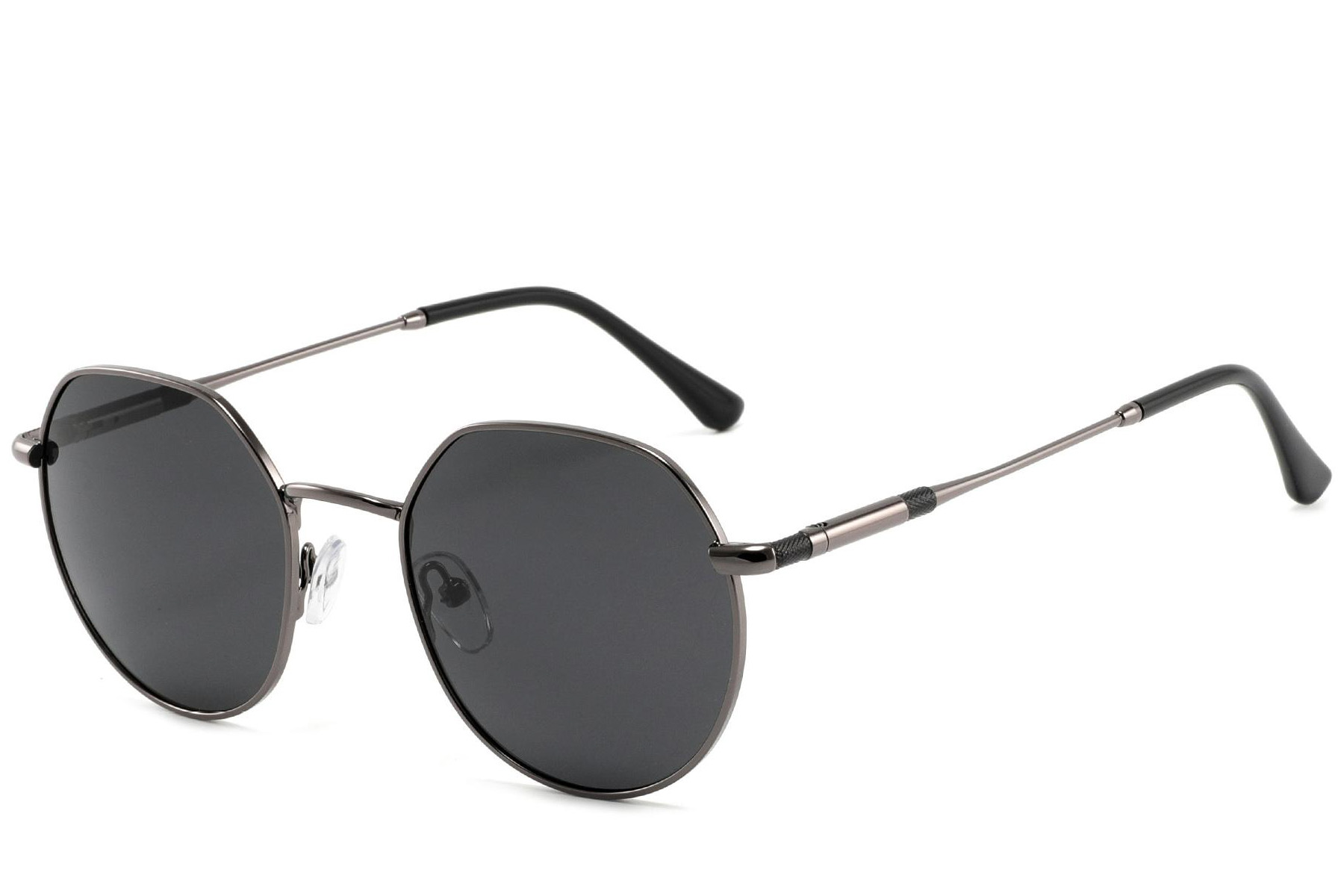BS2012-2021_Grey_Oval_Metal_Sunglasses_corner