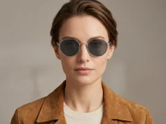 BS2012-2023_Silver_Oval_Metal_Sunglasses_corner-tryon_female