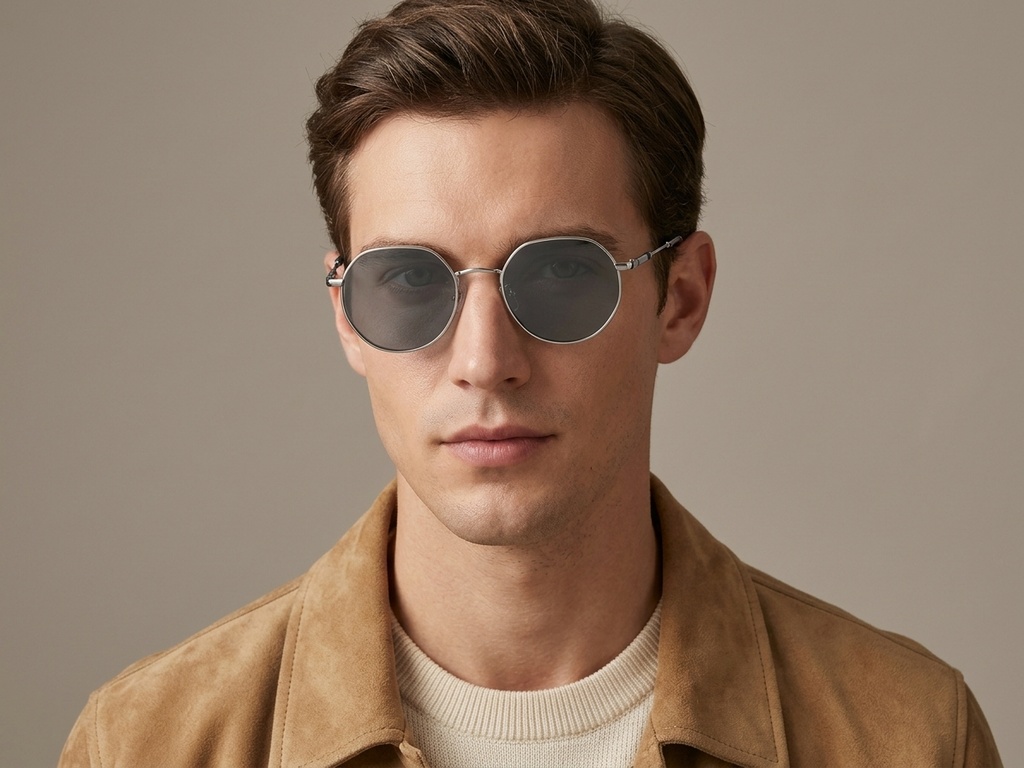 BS2012-2023_Silver_Oval_Metal_Sunglasses_corner-tryon_male