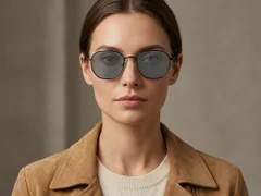 BS2012-2025_Black_Rectangular_Metal_Sunglasses_corner-tryon_female