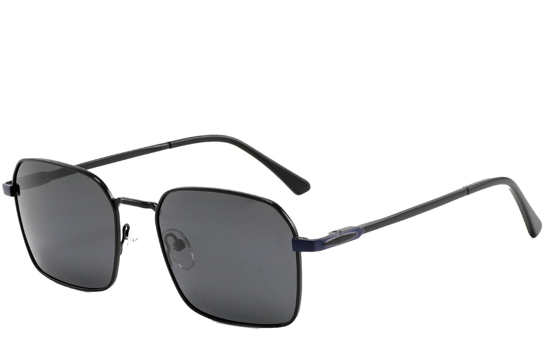BS2012-2031_Black_Rectangular_Metal_Sunglasses_corner