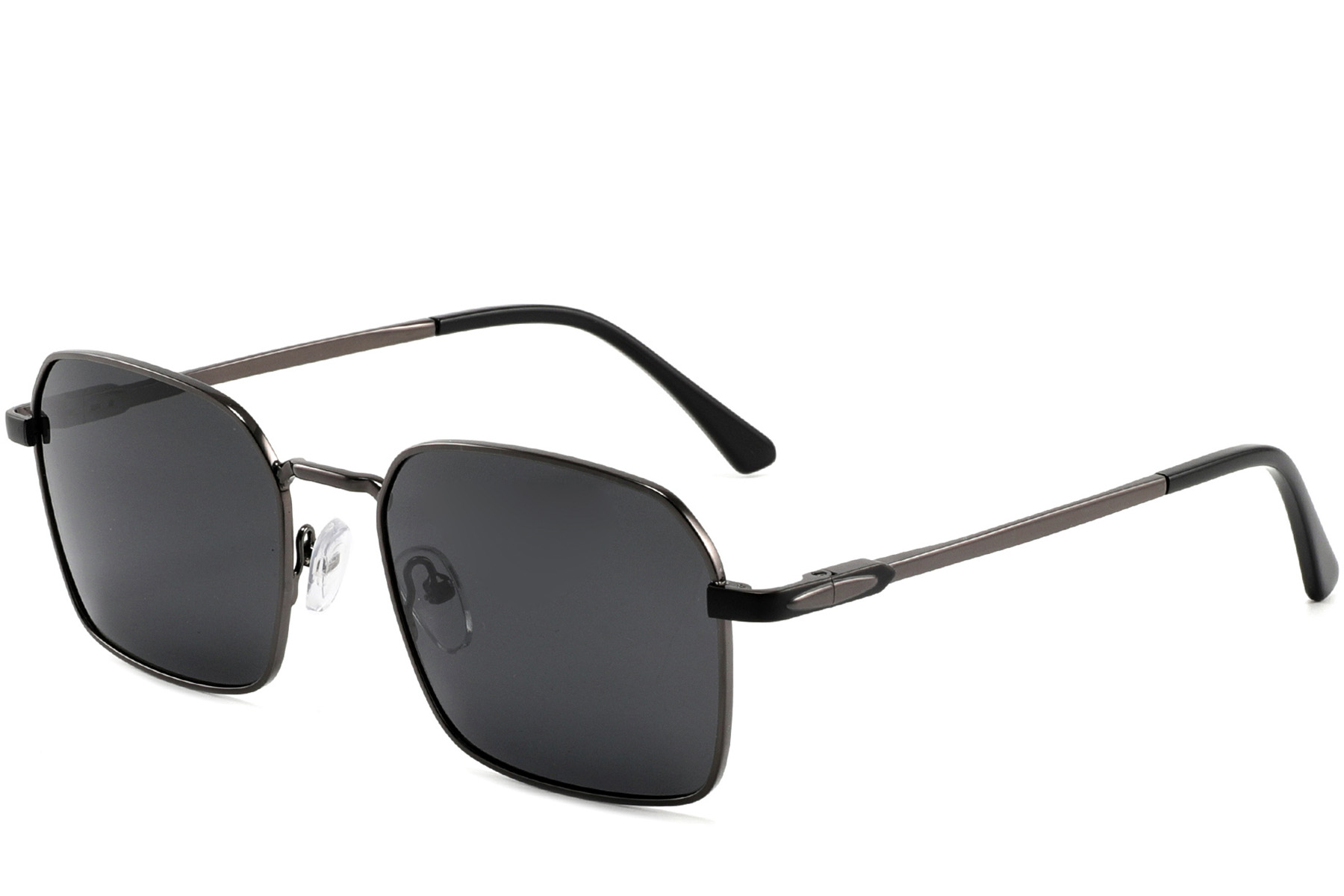 BS2012-2032_Grey_Rectangular_Metal_Sunglasses_corner